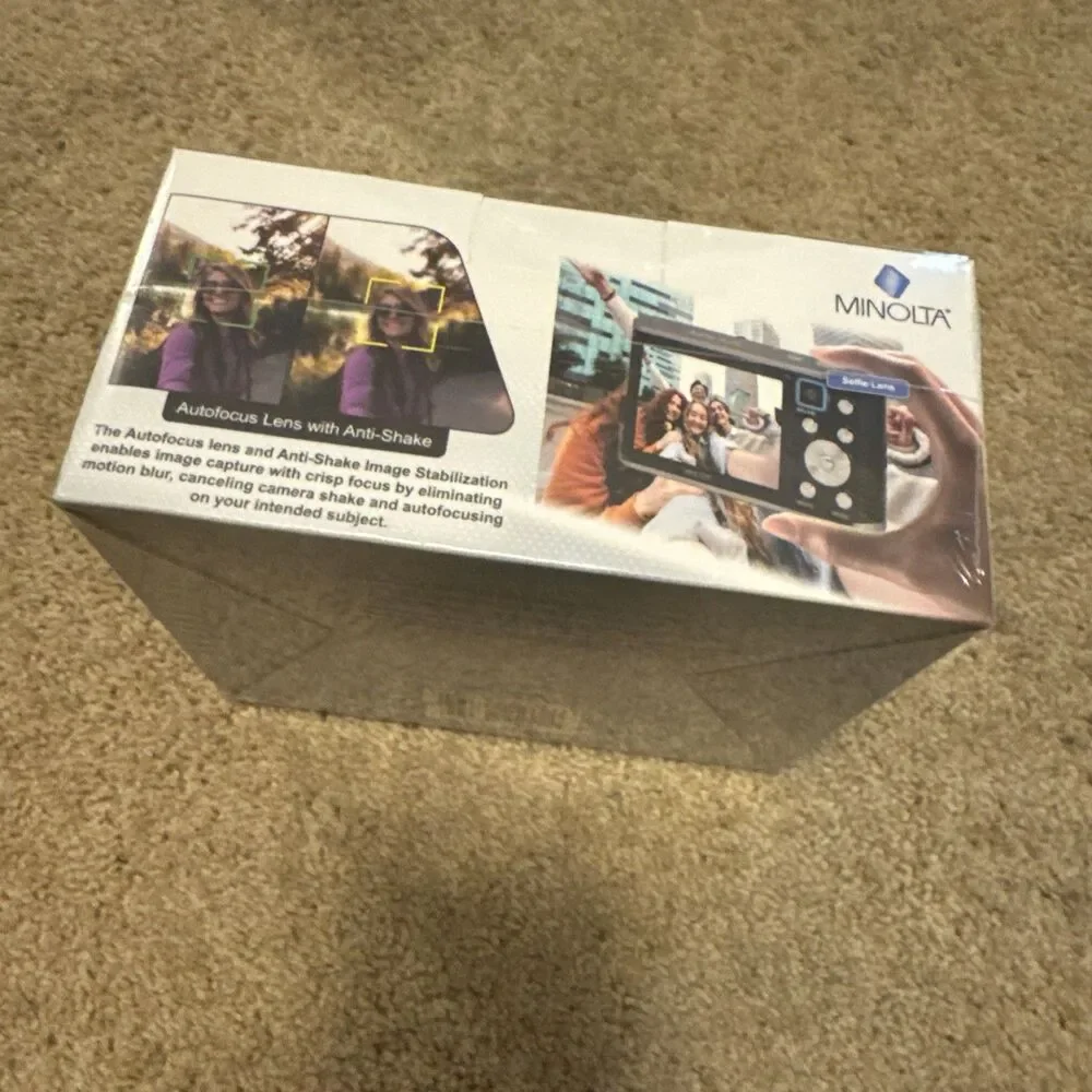 Minolta MND23 48 Megapixels Point and Shoot Selfie Digital Camera